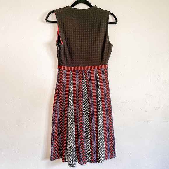 Maeve Black Geometric Pattern Dress - Picture 2 of 5